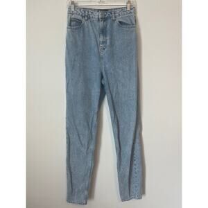 ASOS Tall Fit High Waist Straight Leg Mom Jeans